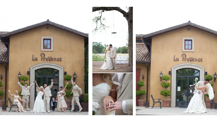 Daniele and Mike's wedding photographed by West Coast Picture at La Provence in Roseville, California